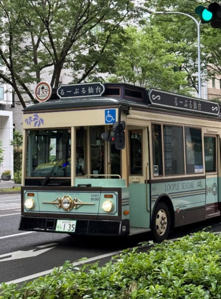 レトロなバス