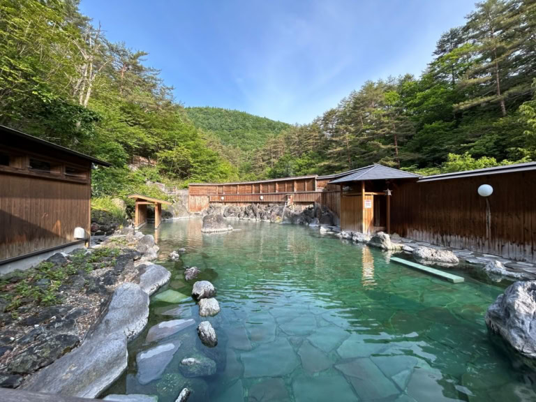 西の河原露天風呂の女湯