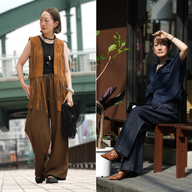 【ユニクロ＆ZARA】夏にベーシックカラーでも重くなり過ぎない！軽やかに見せるシャツ＆ジレの着こなしとは？【6日間コーデDay5・Day6】