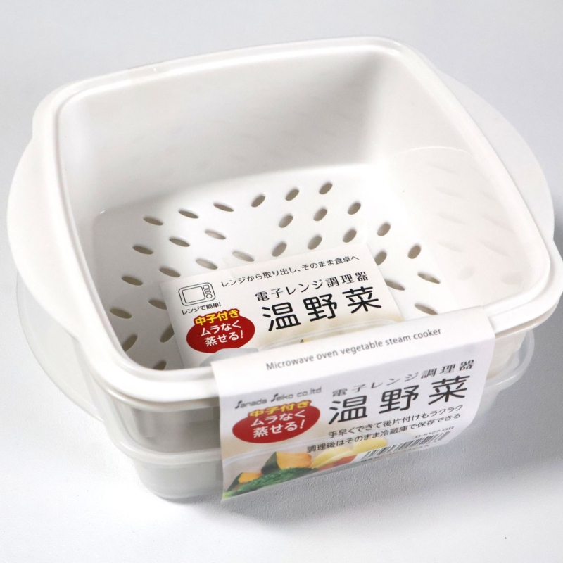 【ダイソー】暑い日はレンジで3分半!茹でるより断然ラクな「電子レンジ調理器温野菜」は冷凍野菜もおいしく加熱できる?その実力を試してみた!