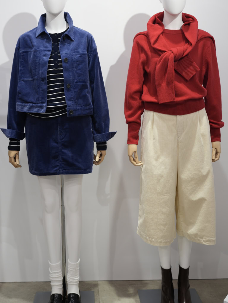ユニクロ26aw展示会_「コントワー・デ・コトニエ」コラボアイテム
