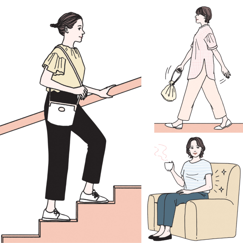 【第10位】【60代姿勢】「老け姿勢」は見た目だけでなく心と体にも悪影響が!?日常生活でできる美姿勢習慣3選