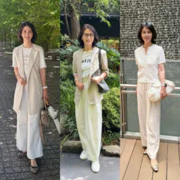 夏本番！白で魅せる涼しげコーデ3選