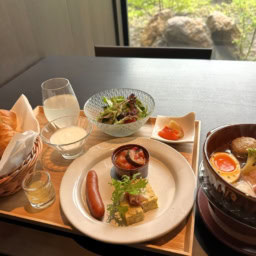 界草津二泊目の朝食