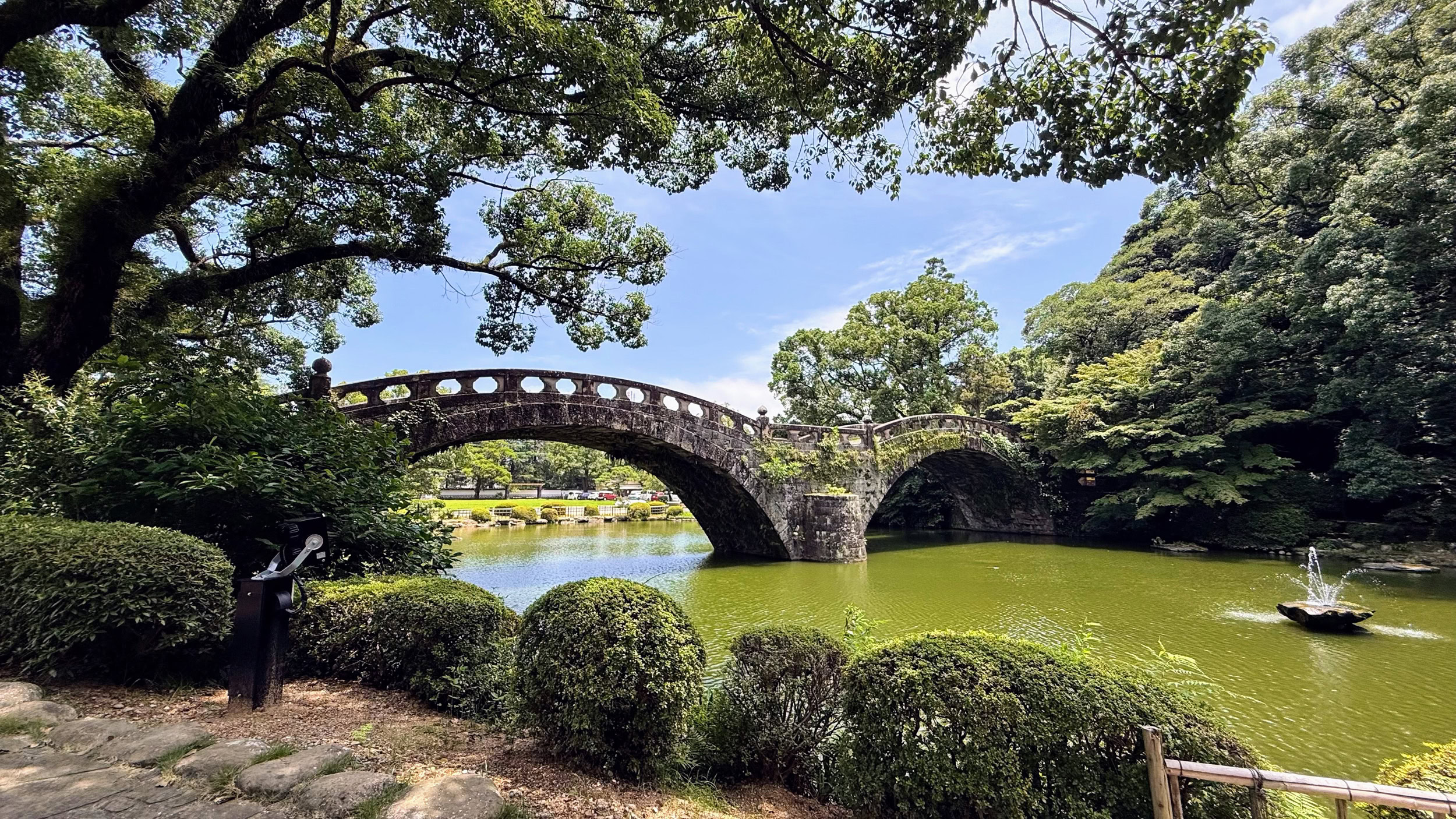 眼鏡橋の全景