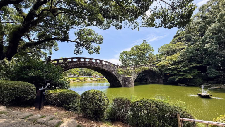 眼鏡橋の全景