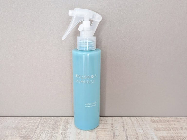 服の上から使う ひんやりミスト 150ml ¥990/無印良品