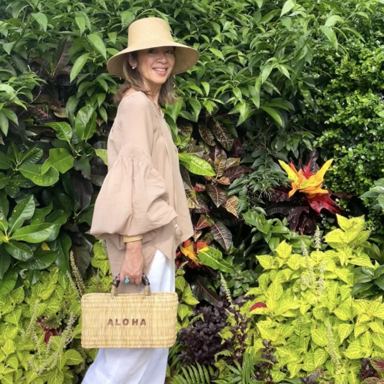 今年 沖縄旅で訪れたmarihojaさんのpop upで購入したお気に入りの帽子
