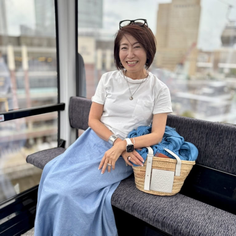 長谷川さんの大人遠足コーディネート