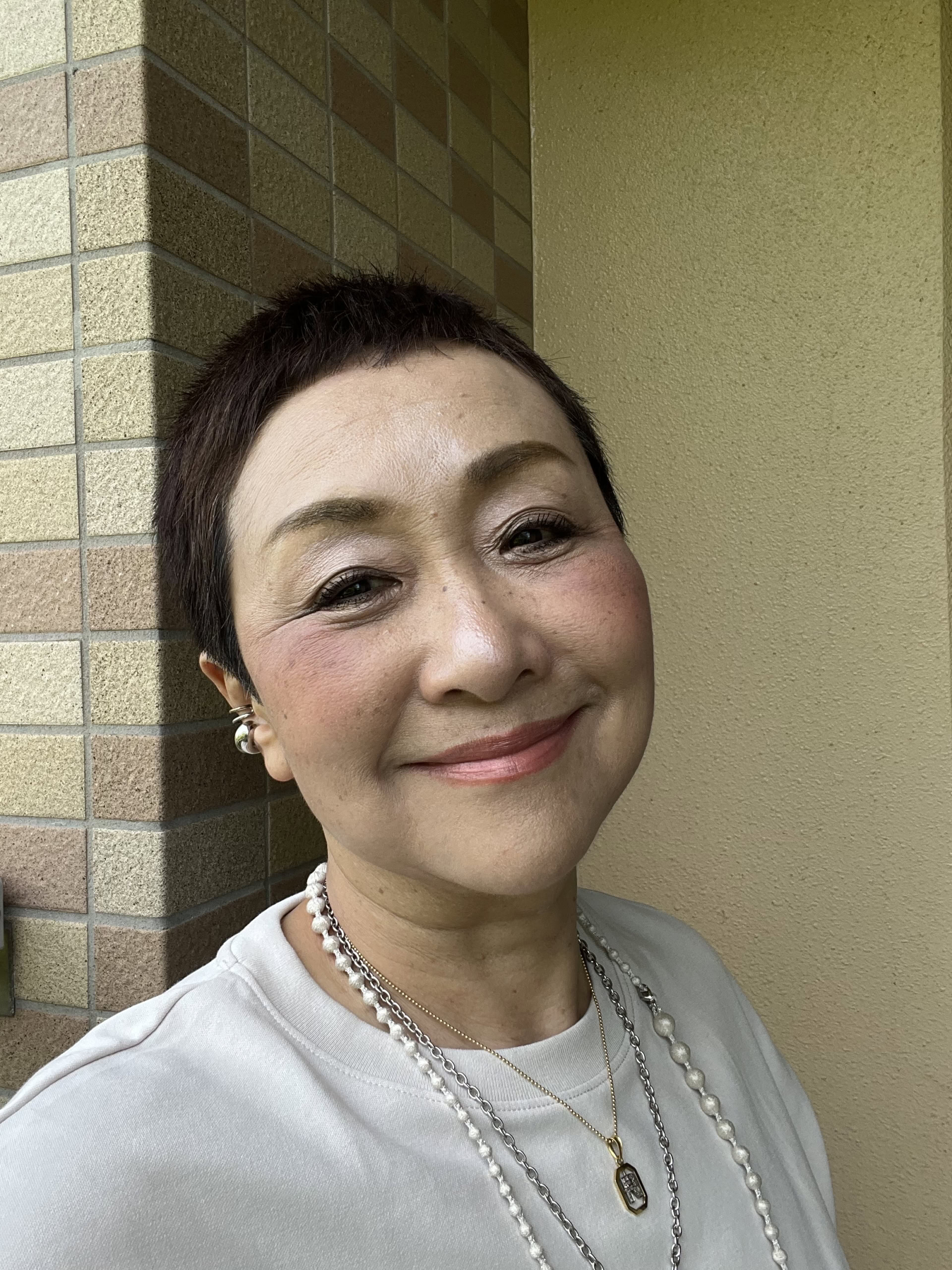 アクセサリーの重ねづけ
