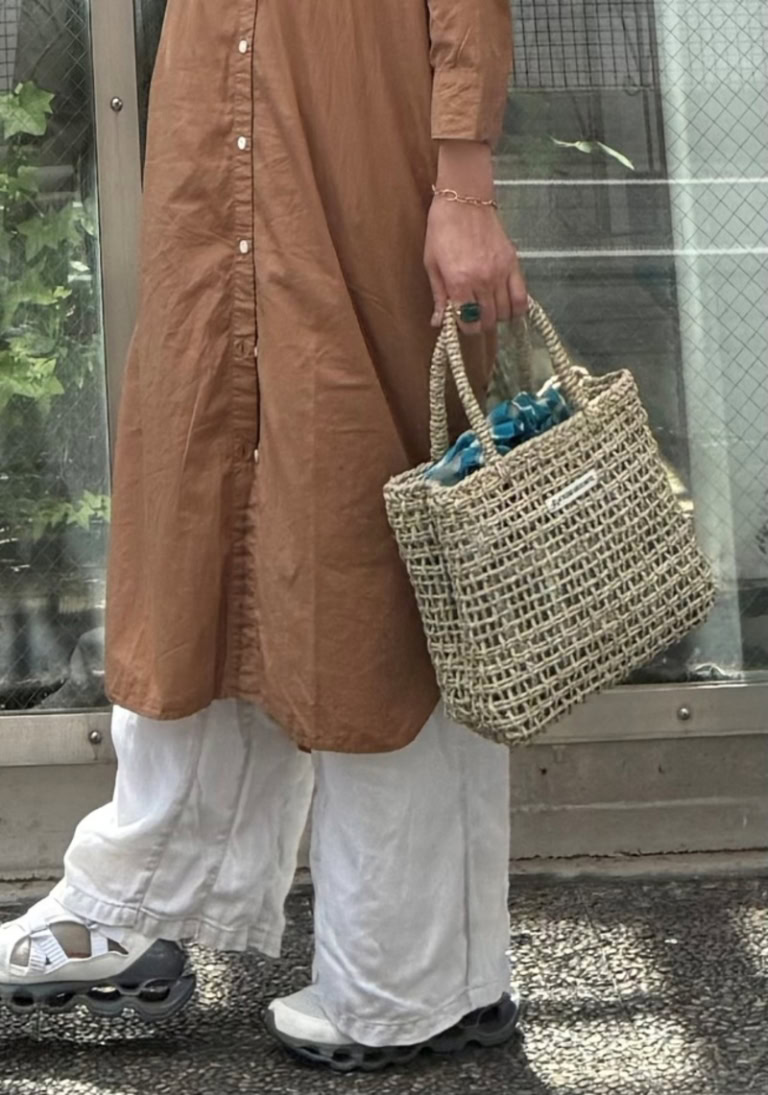 須波隆貴 手仕事の籠 × tigrebrocante、石北由美 染色家のテキスタイル × tigrebrocante