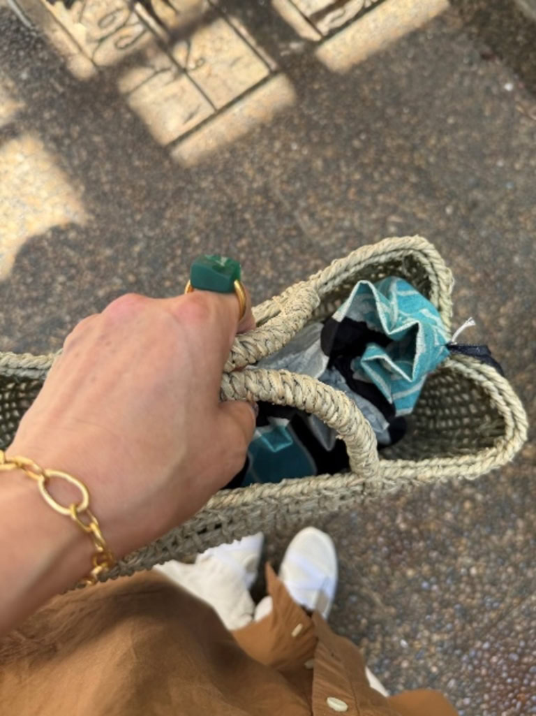 須波隆貴 手仕事の籠 × tigrebrocante、石北由美 染色家のテキスタイル × tigrebrocante
