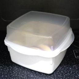 ダイソー　「電子レンジ調理器　温野菜」　￥110（税込）