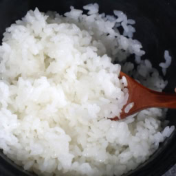 ダイソー　「電子レンジ調理器　ご飯一合炊き」　￥110（税込）