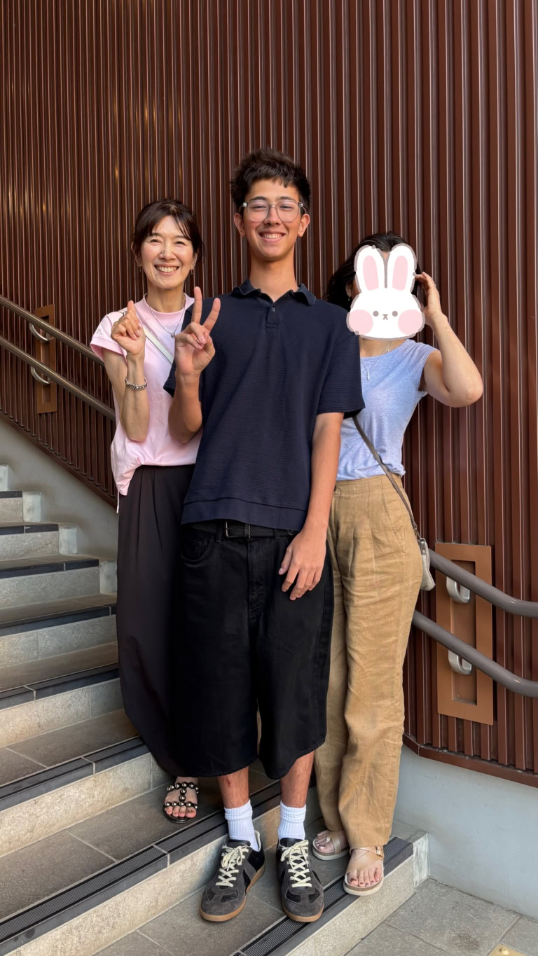 fumiさんと姪御さん＆甥御さん