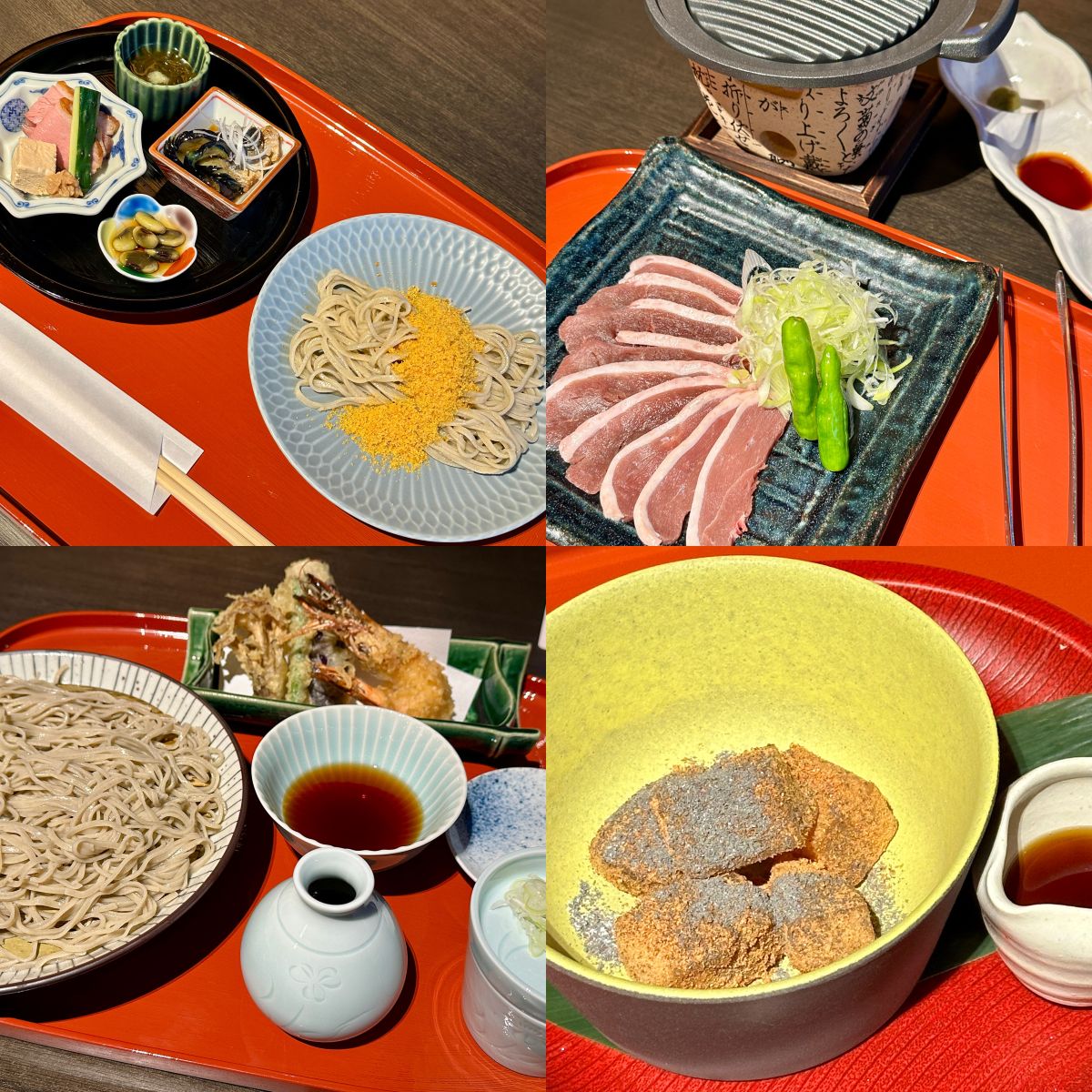 「界 草津」併設「蕎麦割烹SAI」の「地粉生粉打ち蕎麦会席」