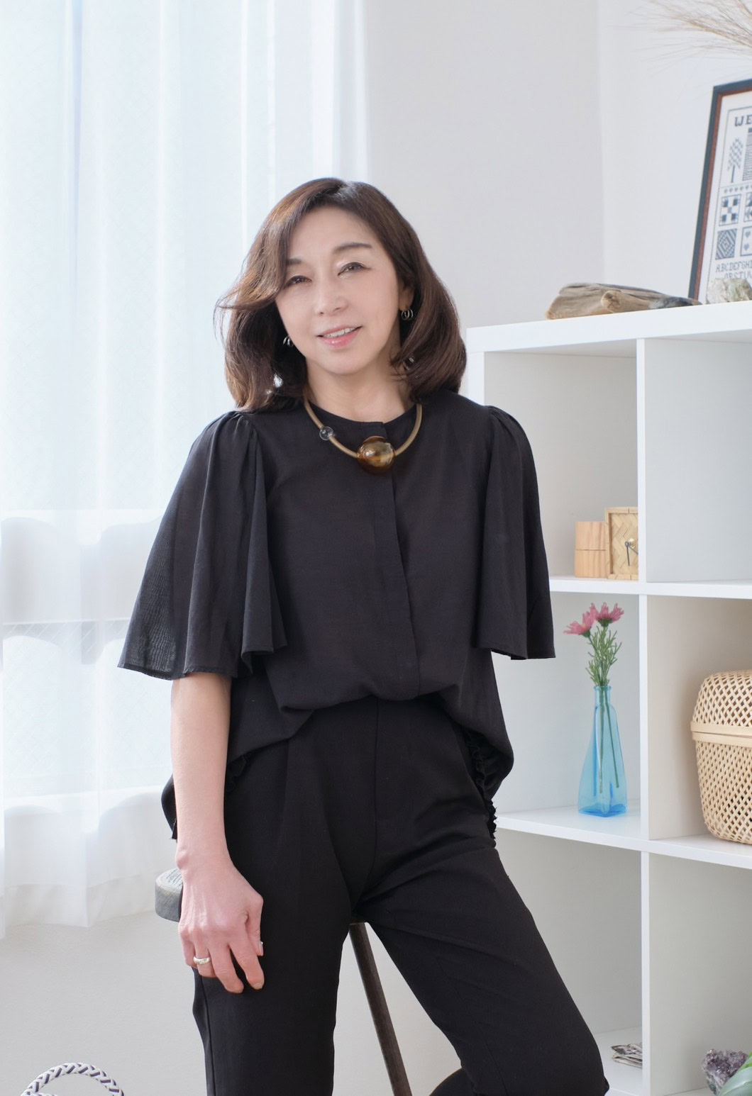 「Marina & Susanna Sent（マリーナ＆スザンナ・セント）」のガラスネックレス