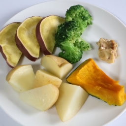 冷凍野菜を加熱したら？
