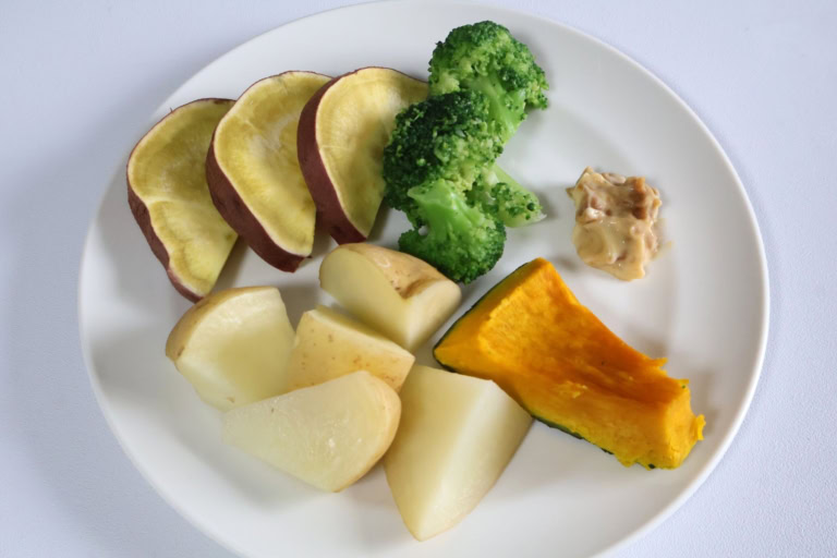 冷凍野菜を加熱したら?