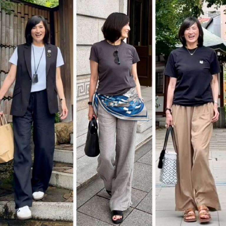 「ユニクロ」のヘビロテTシャツで作る、猛暑のお出かけスタイル3選