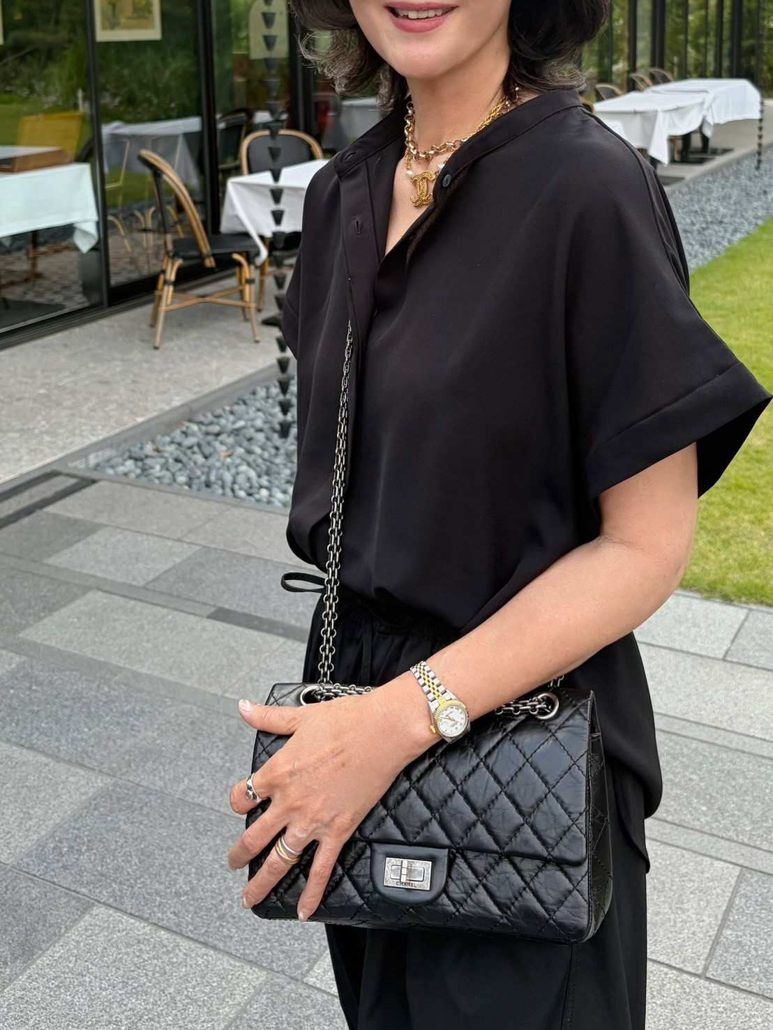 有村さん京都コーデ①