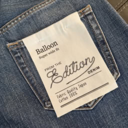 Edition_「Balloon（super wide fit）」デニム