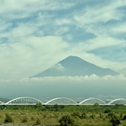 富士山がお目見え