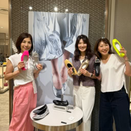バレエシューズブランド「Kurun TOKYO」の靴を試着