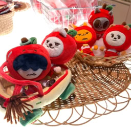 PLUSH KEYRING（APPLE Ver.）各￥3,400 PLUSH PPULVERSE　￥4,500