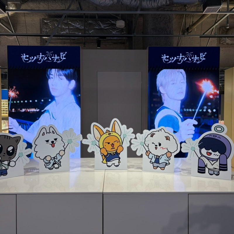【韓国エンタメ】TOMORROW X TOGETHERのPOP-UPストアが東京にオープン！日本5thシングル「セツナハナビ (Setsuna Hanabi)」 のグッズをチェック♪