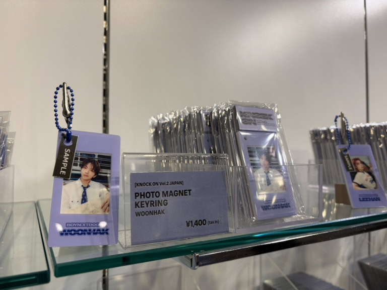 PHOTO MAGNET KEY RING 各¥1,400
