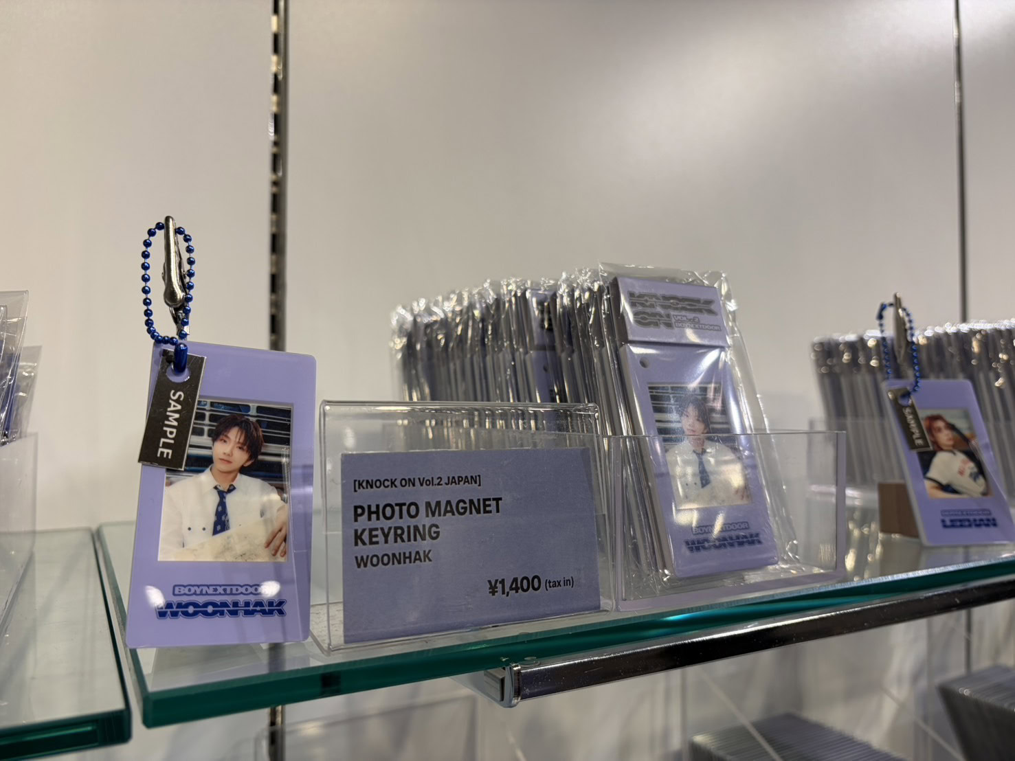 PHOTO MAGNET KEY RING 各¥1,400