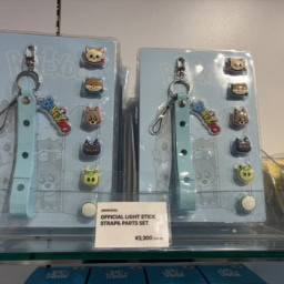 OFFICIAL LIGHT STICK STRAP＆PARTS SET￥3,300