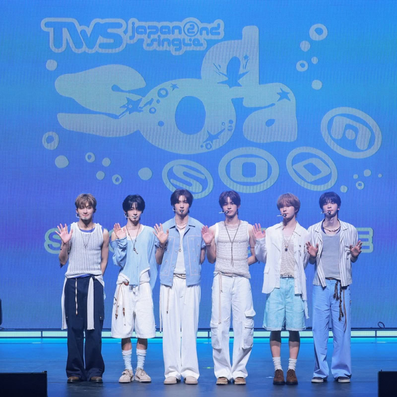 【イベントレポート】SEVENTEENの弟分TWS(トゥアス)がJapan2ndSingle「SODASODA」発売記念ショーケースを開催「TWSと一緒に素敵でさわやかな夏を過ごしましょう!」