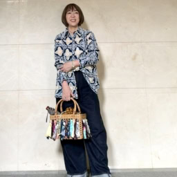 Edition_「Balloon（super wide fit）」デニムコーデ