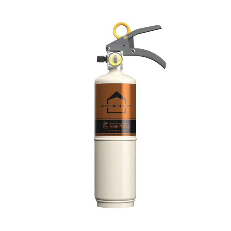 家庭用中性消火器 キッチンアイ ブロンズ ¥11,000/SAIBOU PARK(サイボウ)