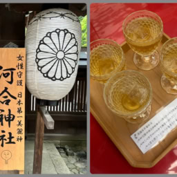 「美麗の神」として深く信仰されている「河合神社」