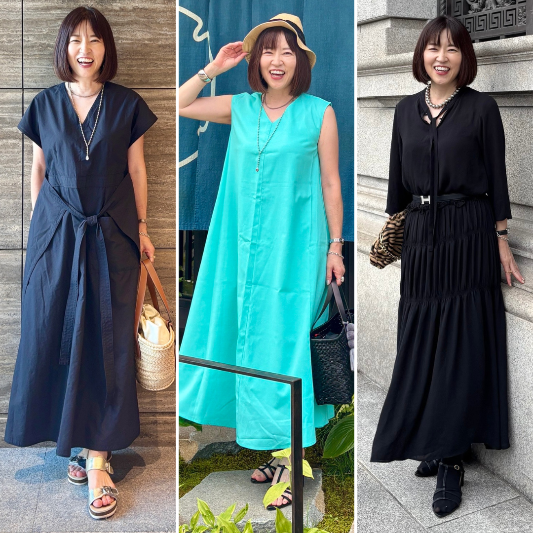 Chieさんのワンピースコーデ