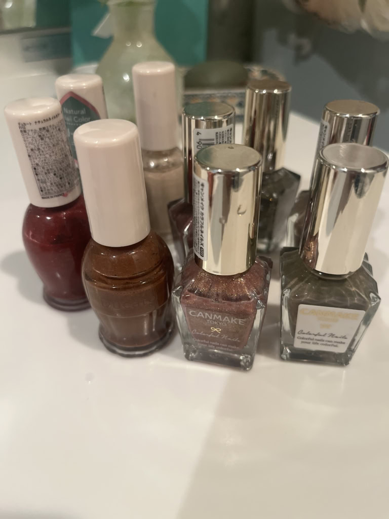 秋色ネイル