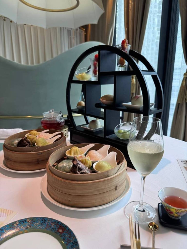 チャイニーズアフタヌーンティー 「REIKASAI GINZA」の飲茶
