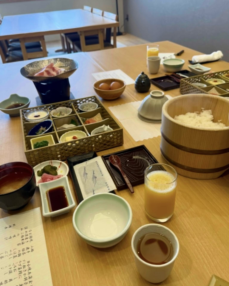 城崎温泉でのお食事