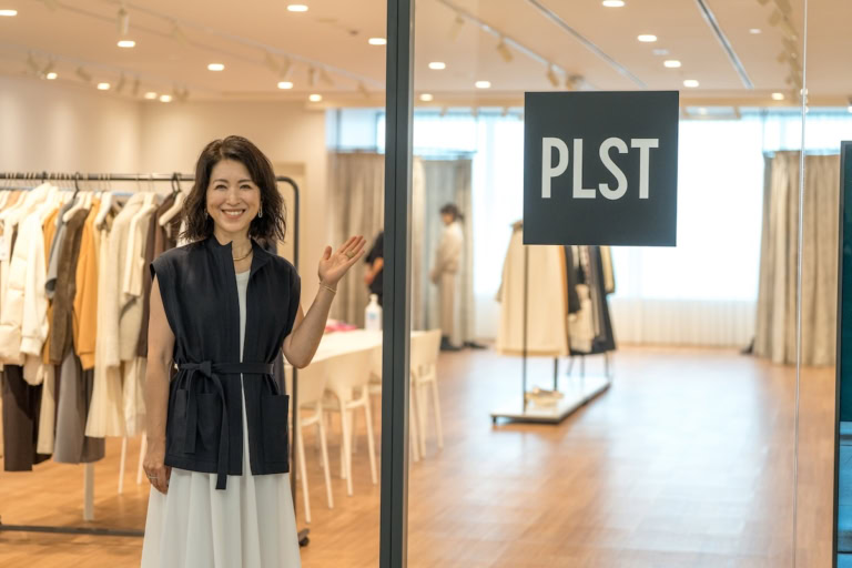 LST試着会にやってきた成田さん