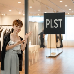 PLST試着会にやってきた須賀さん
