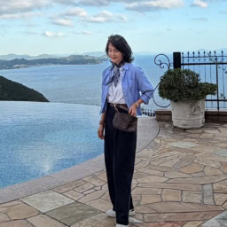 有村さんスカーフアレンジ①