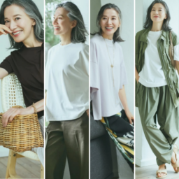 【第5位】【60代ファッション】まだまだヘビロテしたい「Tシャツ」の体形カバーや選び方のコツを人気スタイリスト地曳いく子さんに教わります！