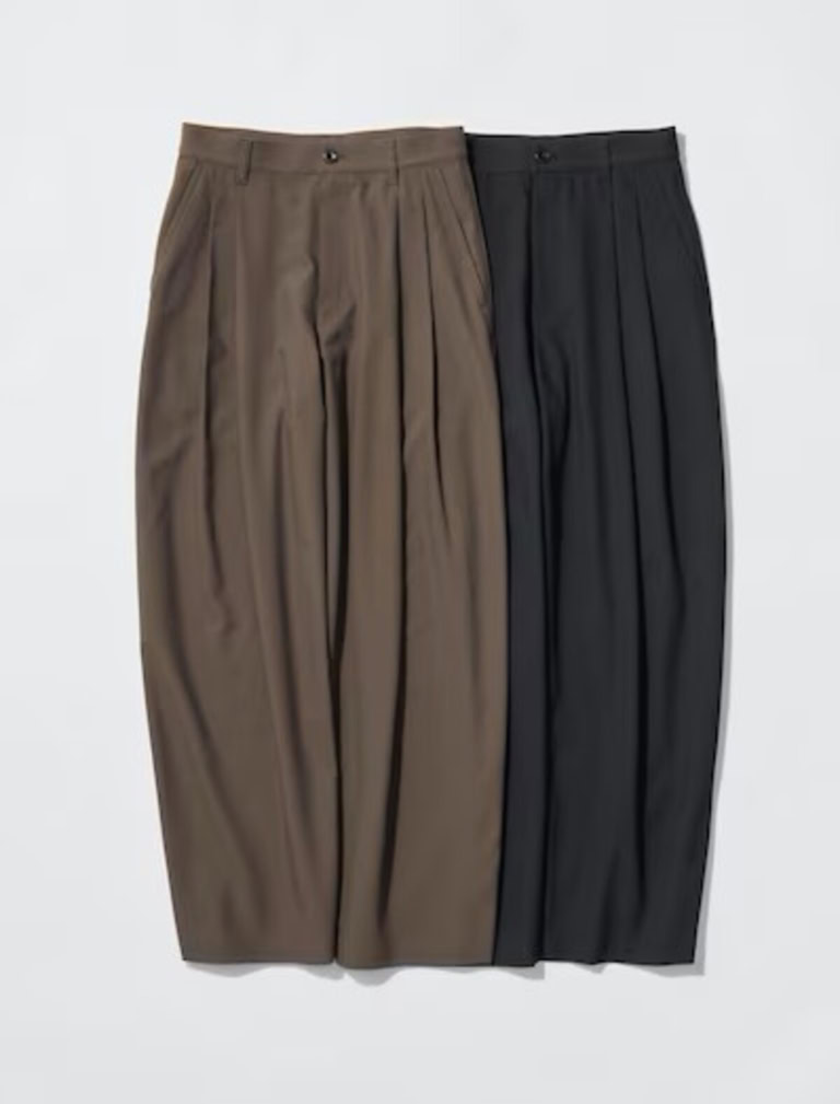 タックバレルレッグパンツ ¥4,990/ユニクロ ユー
