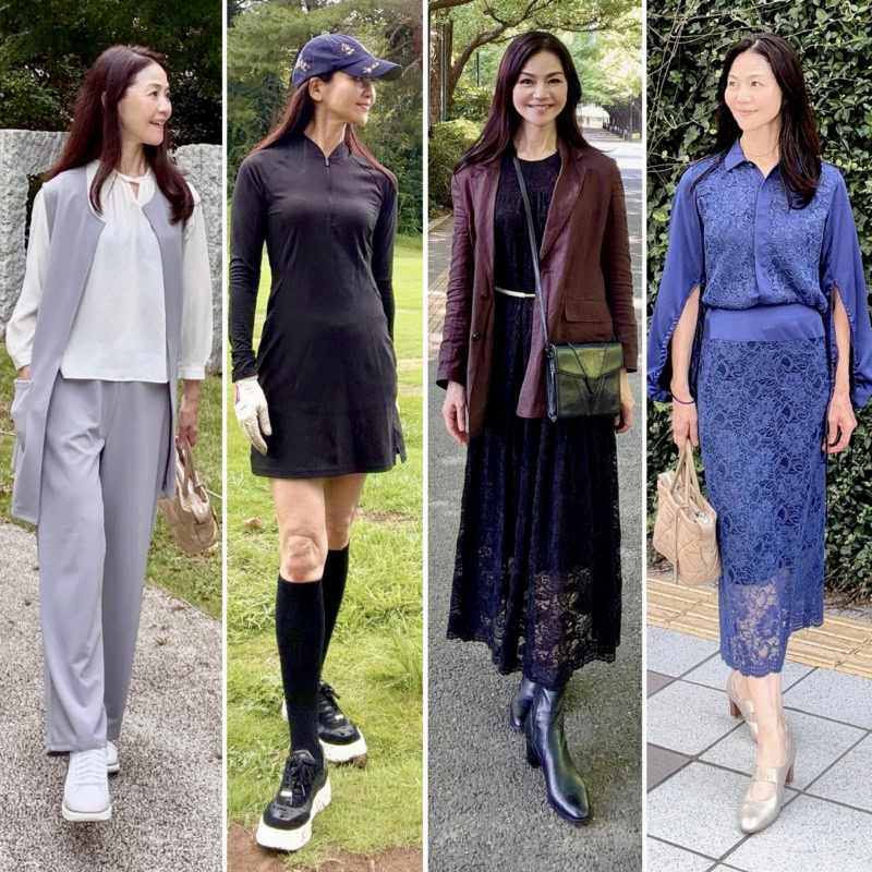 おしゃれ50代は秋に何を着る?素敵ブロガー桜井智子さんの着こなし5選「ファッションもプライベートも移り変わりを楽しんで」桜井智子さんの着こなし5選