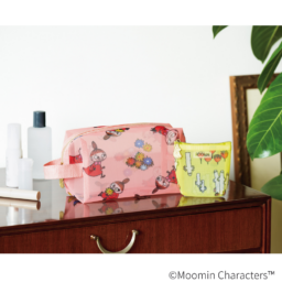 MOOMIN［ムーミン］中身が見えるから使いやすい！メッシュポーチ2点セット