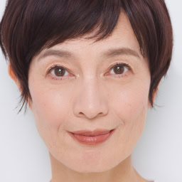 マスカラありのお直し後メイク