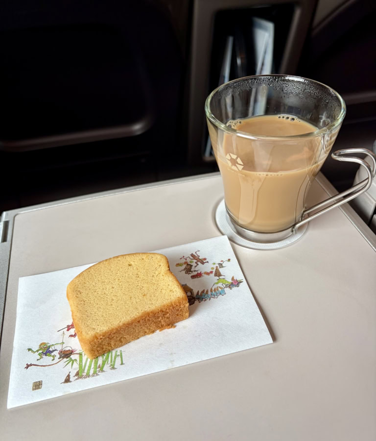 茨城県産紅はるかのパウンドケーキとコーヒー